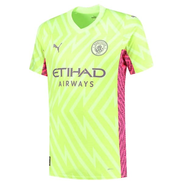 Thailand Trikot Manchester City Heim Torwart 2023-24 Verde